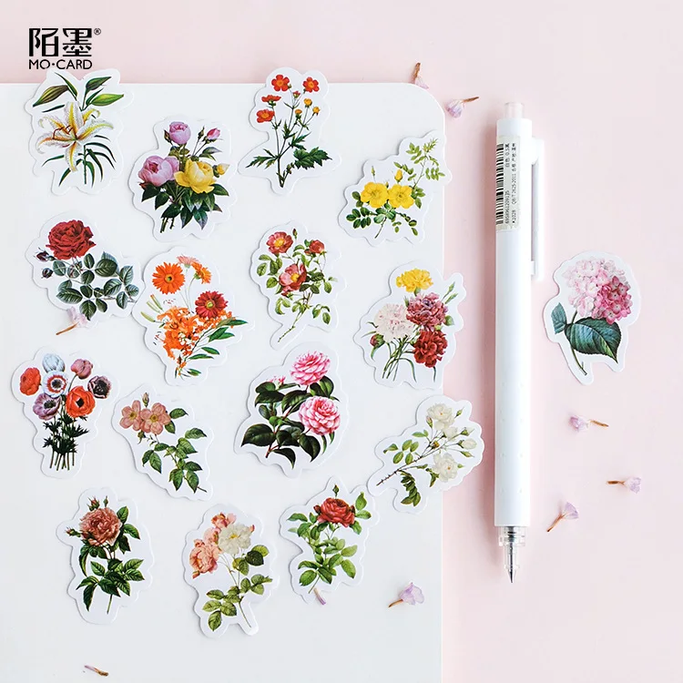 46Pcspack Flowers Bloom Sticker Label Decorative Sealing For Envelopes Gifts Packaging Bake Decoration Diy Ablum Diary huismerk kopen in de aanbieding 46Pcspack Flowers Bloom Sticker Label Decorative Sealing For Envelopes Gifts Packaging Bake Decoration Diy Ablum Diary huismerk kopen in de aanbieding