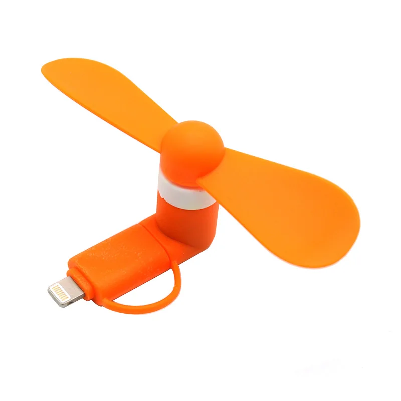 USB гаджеты мини вентилятор для iphone android съемный 2 Контактный гибкий выход