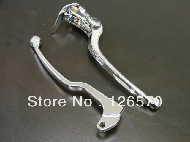 

Chrome Brake Caliper Motorcycle Brake Clutch Levers Handle for Suzuki GSX-R GSXR 600 750 2004 2005 Moto Universal