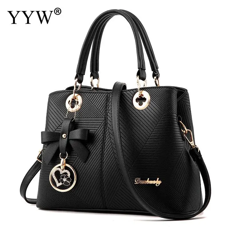 Fashion Pu Leather Tote Bag Women Large Black Shoulder Handbag For Women Bolsos Sac Totes Evening Women Bags