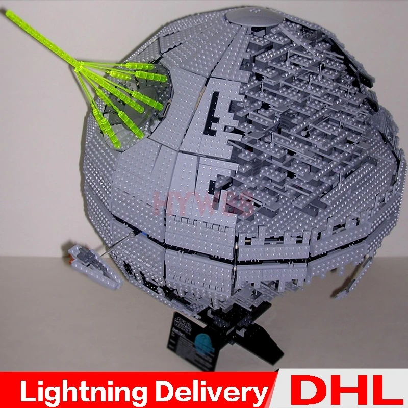 LP 05026 3449 шт UCS Star Wars Death 2 II Модель Строительный комплект набор блоков кирпичные