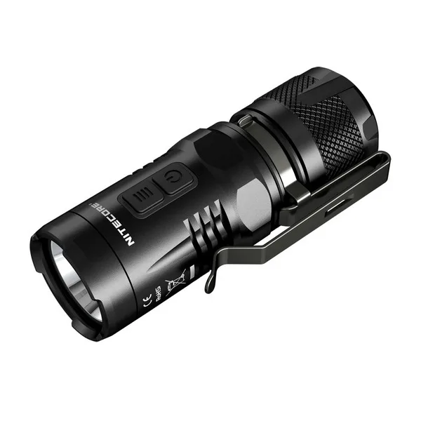 NITECORE EC11+ IMR 18350 аккумуляторная батарея 900LM белый+ красный светодиодный фонарик водонепроницаемый спасательный Открытый Поиск кемпинг - Испускаемый цвет: without Battery