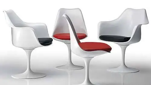 Классический стул-Тюльпан с Алюминий базы поворотный стул-Тюльпан современный пластиковый шарнир гостиничный стул-Тюльпан Офисный Компьютерный стул(кабинетный