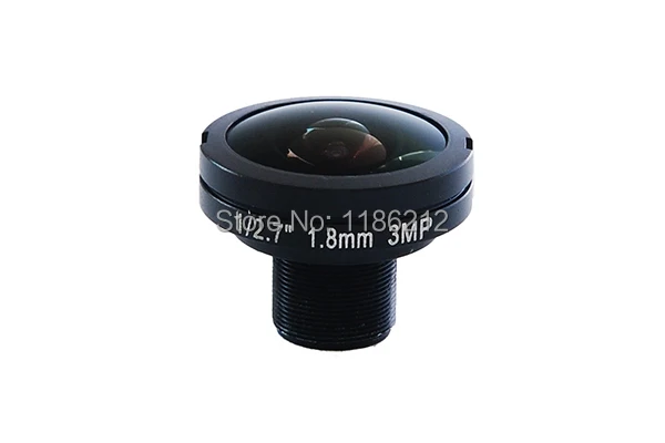 

New design CCTV lens 1/3.6" F2.8, 1.8mm fish eye lens, lens for CCTV Surveillance cameras, 3 megapixel HD lens