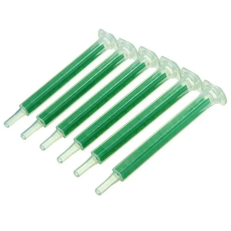 

50 pcs /lot Plastic Static Mixer PMF06-16 Mixing Nozzles for Duo Pack Epoxy AB Glue Dispensing mixing tube