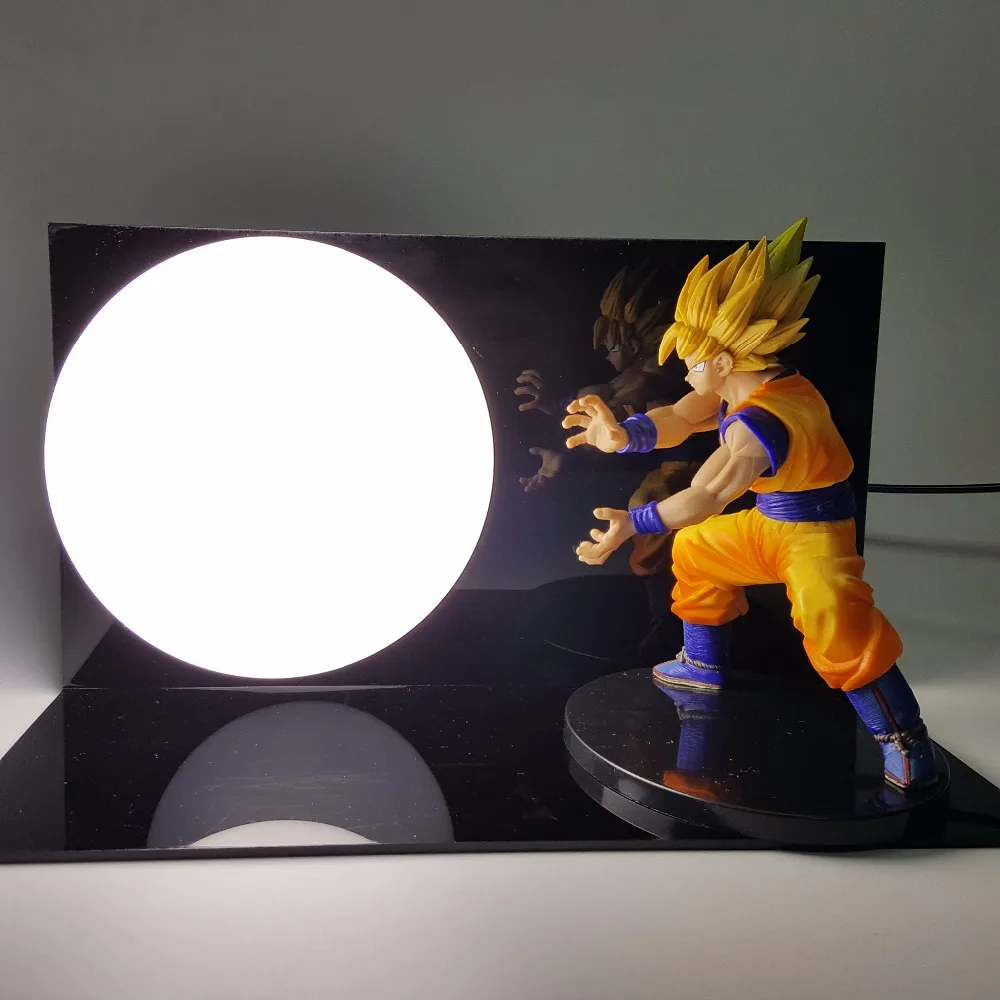Luzes da Noite ball vegeta gohan luminaria levou Geração de Energia : Mudar