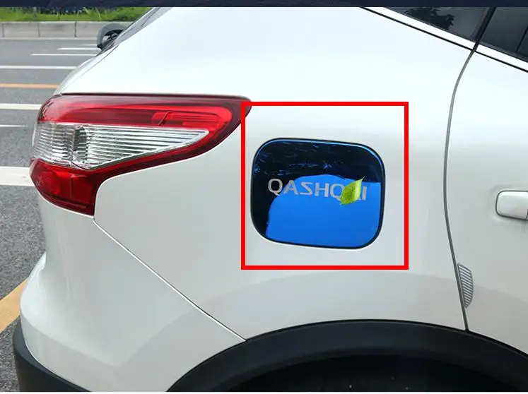 Автомобильный Стайлинг Аксессуары для NISSAN QASHQAI J11 нержавеющая сталь декоративная крышка топливного бака отделка 1 шт