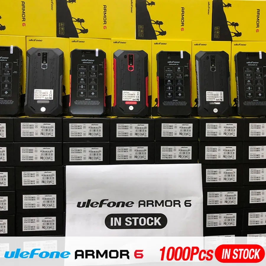 Ulefone Armor 6 2 &quotAndroid 8 1 Водонепроницаемый ГБ 128 Otca core Helio P60 распознавание лица