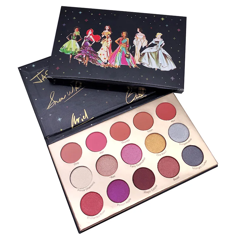 

MEAGOO 15 Color Eyeshadow Makeup Palette Glitter Shimmer Waterproof Women's Fashion Eye Shadow Make Up Beauty Cosmetics