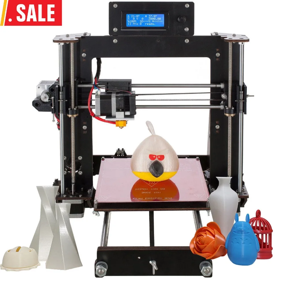 حار بيع ترقية كامل جودة عالية الدقة Reprap Prusa i3 DIY 3D طابعة لنمذجة المملكة المتحدة USA المالية حار بيع ترقية كامل جودة عالية الدقة Reprap Prusa i3 DIY 3D طابعة لنمذجة المملكة المتحدة USA المالية