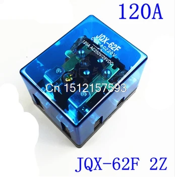 

12VDC 24VDC 110VAC 220VAC 380VAC 120A DPDT Power Electromagnetic Relay Motor Control Screw Mount JQX-62F-2Z 2NO 2NC