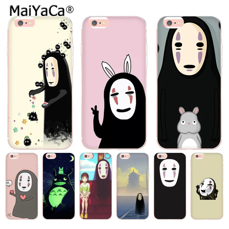 Ультратонкий чехол MaiYaCa Studio Ghibli для iPhone 8 7 6 6S Plus X XR XS MAX 10 5S SE 11pro | Мобильные