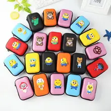 1 шт. кавайные Мультяшные карты с животными, наушники, Usb зажимы для кабеля, держатель для монет, сумка, Мини держатели для заметок, канцелярские принадлежности, сумка, аксессуары