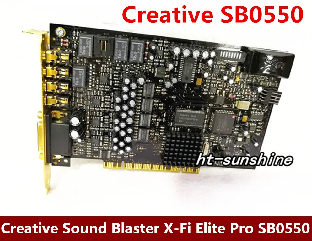 Оригинальная разборка для креативного звукового бластера X Fi Elite Pro SB0550 7 1
