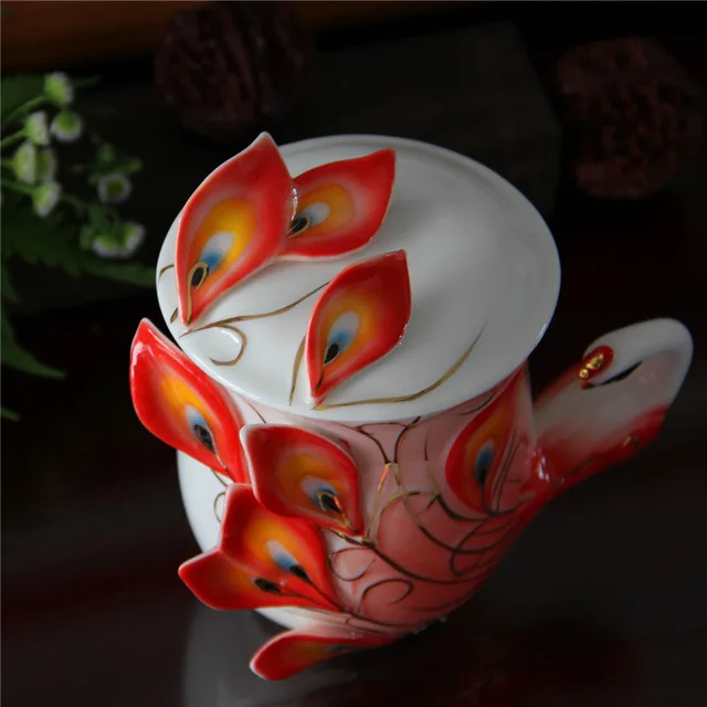 Новейший творческий керамический кофе чашки с блюдцем кружка для чая молока набор с крышкой Drinkware-Z0036 - Цвет: C