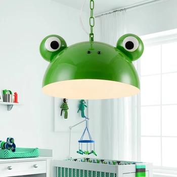 

Creative children's room lamp boy girl warm cartoon pendant lamp frog restaurant bar pendant light kindergarten WL5071030