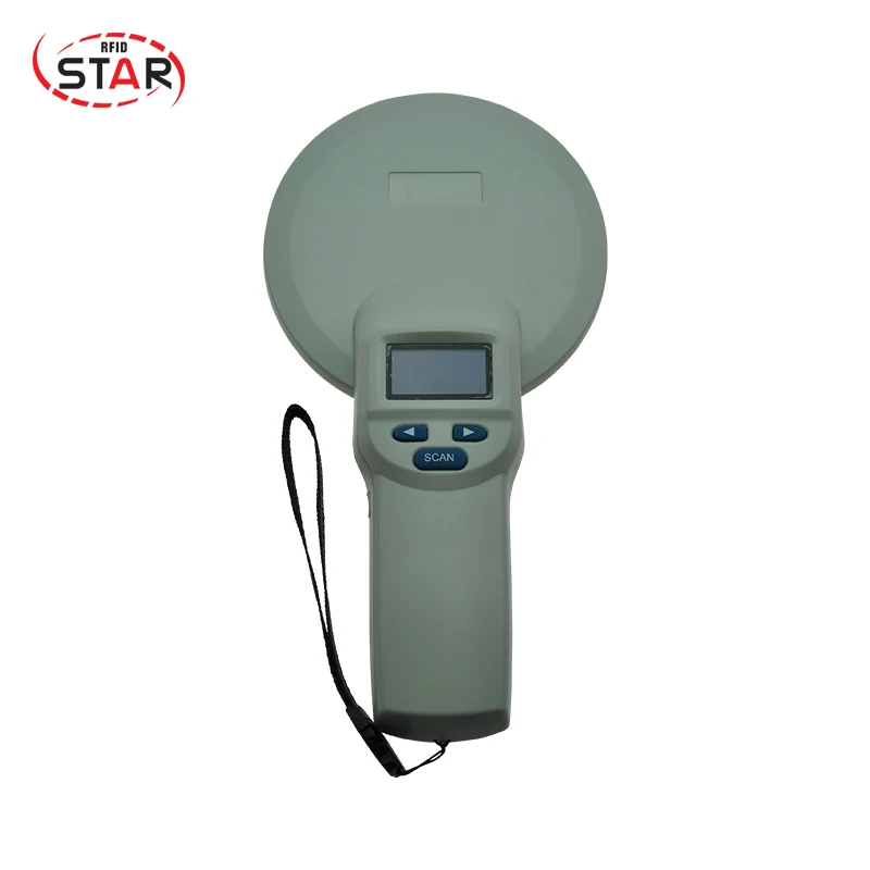 

Fdx-b 134.2KHz rfid pet microchip scanner Animal Handheld Reader Iso11785 with high-light OLED display free shipping