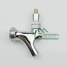 Homebrew хромированный полированный смеситель, проект пивной кран Kegging