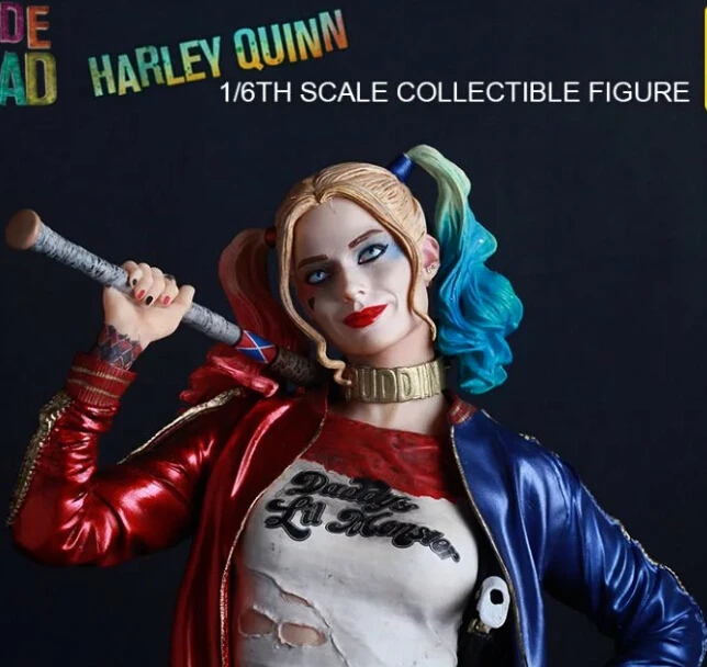 NEW hot 30cm Suicide Squad Harley Quinn Harleen Quinzel collectors action figure toys Christmas