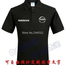 Летняя машина Стандартная 4S магазин оснастка Nissan рубашка поло хлопковая одежда для мужчин и женщин