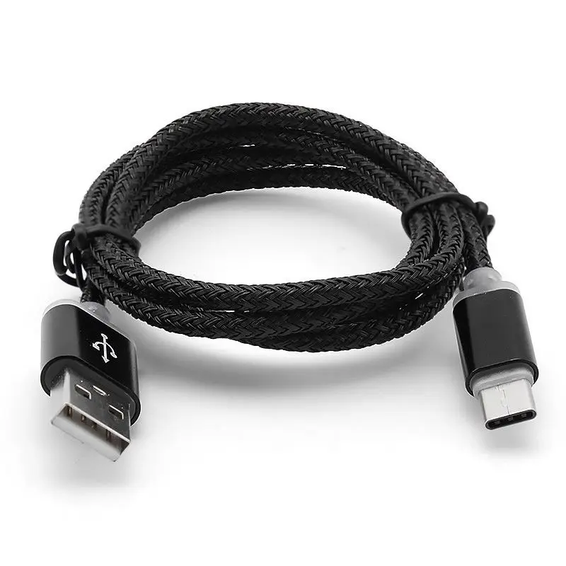 Новейшая модель; 1 M 2 M 3M USB кабель Плетеный USB 3,1 Тип C Данные Зарядное устройство синхронизации данных кабель для Nexus 5X/6 P LG G5/samsung galaxy S8/S8 Плюс/S9/S9PLUS