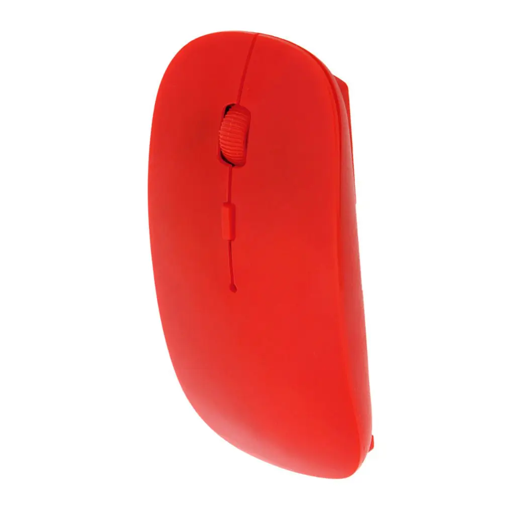 Высококачественная Бесшумная беспроводная мышь 2 4G 1600 DPI USB оптическая
