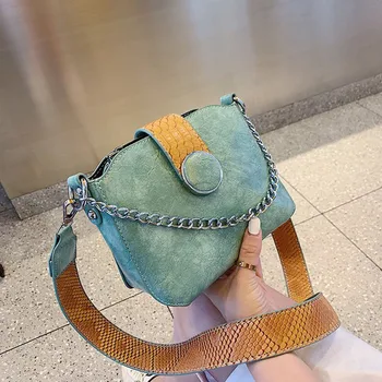 

Female Small Saddle Bag Chain Crossbody Shoulder Bag For Women 2019 Retro Messenger Bag Ladies Fashion Travel Handbag and Purses