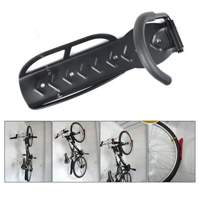 Sale Wall Mounted Bicycle Storage Rack Bike 115mm/4.5inch Hanging Holder For Black Cycling Mount Roof Hanger 15 Sale Wall Mounted Bicycle Storage Rack Bike 115mm/4.5inch Hanging Holder For Black Cycling Mount Roof Hanger 15