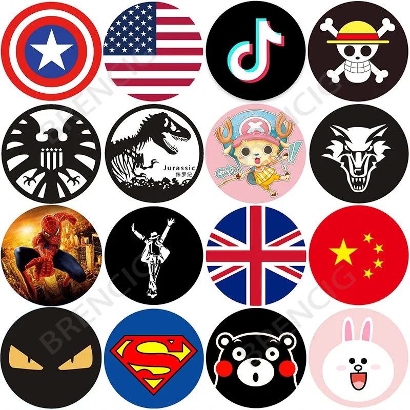 

Metal Plate Disk for Magnetic Car Holder Iron Sheets Sticker for Magnet Mobile Phone Holder Car Air Mount Stand Phone