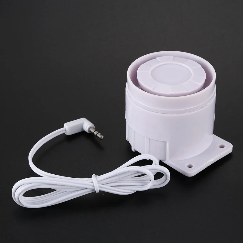 

Wired Alarm Siren Horn 120Db Indoor For Home Security Alarm System