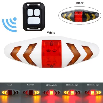 

Remote Control Bicycle Cycling Rear TAIL LIGHT Safety Warning MTB Bicycle Direction Lamp Bicycle Bike Light