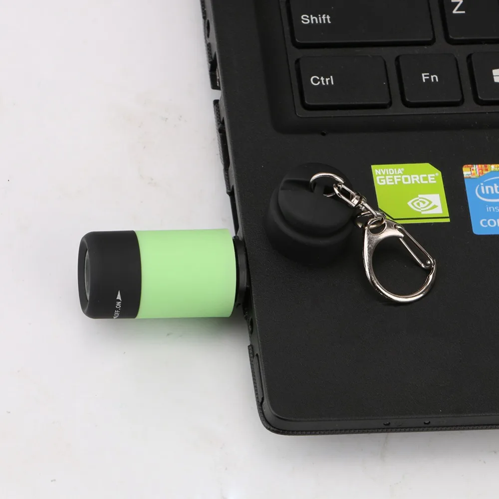 Портативный мини USB Перезаряжаемый Фонарик EDC карманный фонарик 0 3 Вт