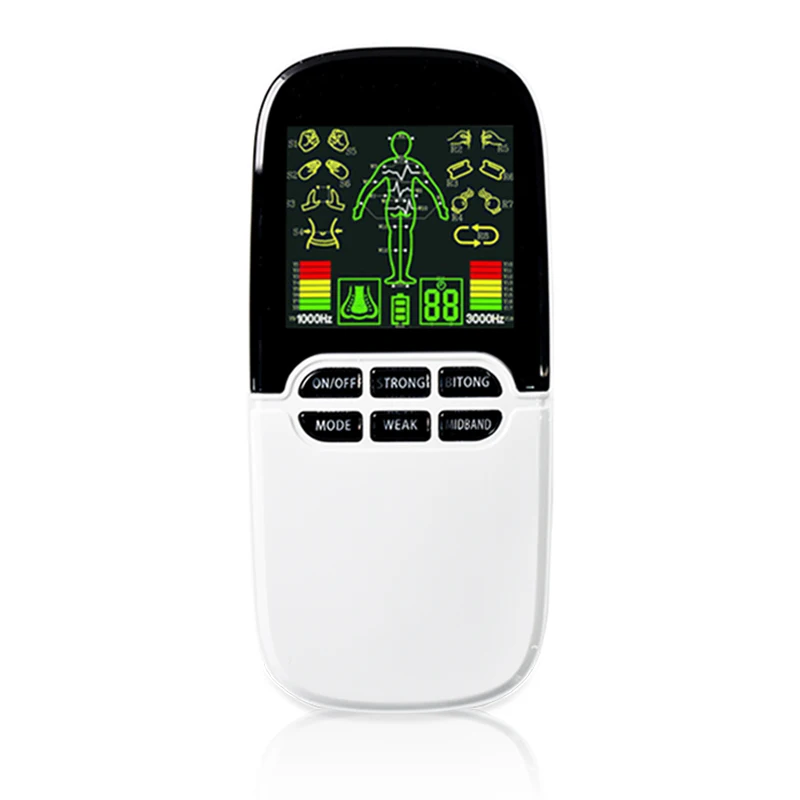 Muscle Stimulator Full Body Relax Massager Tens Acupuncture Electric Therapy Machine 2 Output Pulse Health Care Slimming Tool