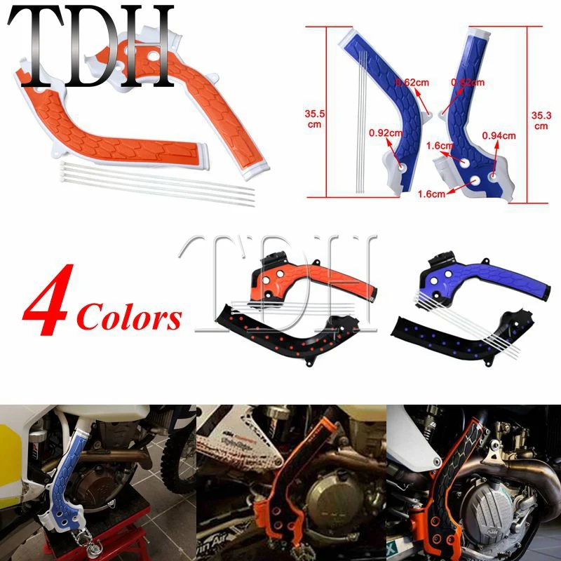 Защитная крышка для мотоциклетной рамы TE FE FC TC SXF EXC F 125 150 250 300 350 450 MX Enduro