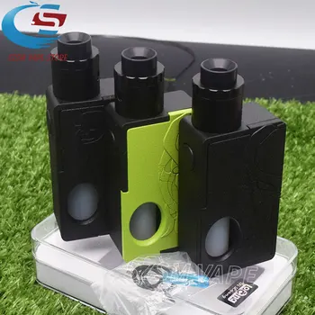 

Original Yiloong Fogger Mechanical Squonk Box MOD Kit Vape 13ml Silicone Bottle 18650 battery Auto-adjusting 510 pin Vape Mod