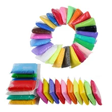 20g Soft Polymer Modelling Clay 18 Colors DIY Nontoxic Malleable Fimo Polymer Clay Playdough Educational Toys Children Kids Gift