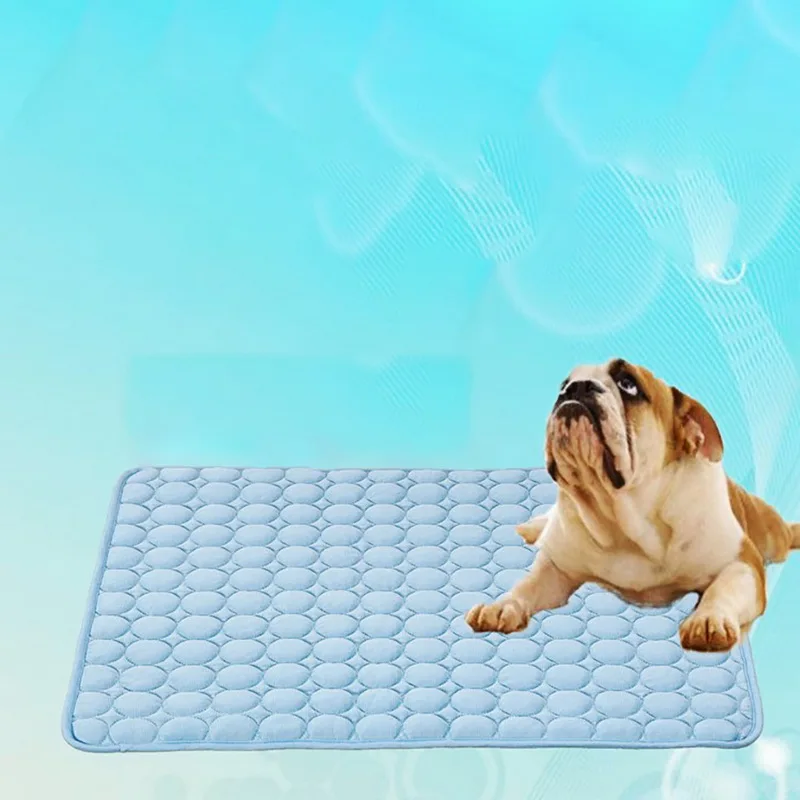 

Dozzlor Cooling Mat Pet Ice Pad Dog cats Teddy Mattress Mat Small Large Cat Cushion Summer Keep Cool Bed Gel Pet Cooling Mat For