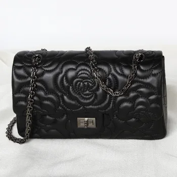 

P188 Wholesale 2017 new fashion Leisure bag leather handbag chain bag Satchel Leather Shoulder Bag
