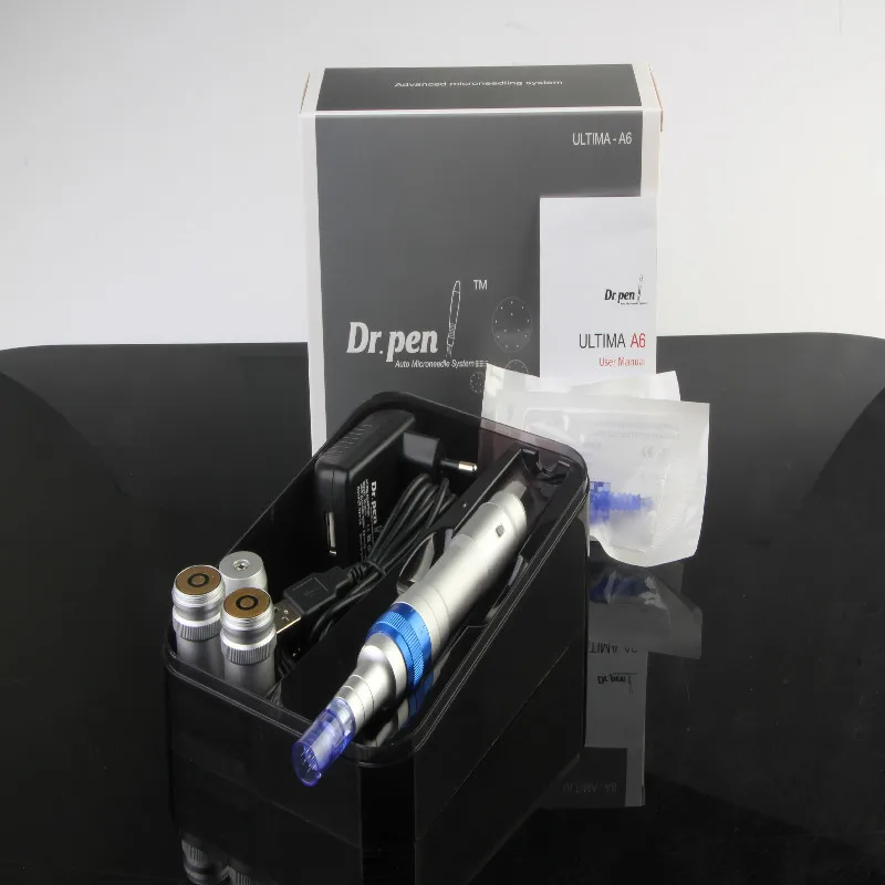 Konmison Электрический Dr. Pen A6 перманентные иглы татуировки PenElectric Micro Rolling Micro Needling инструмент