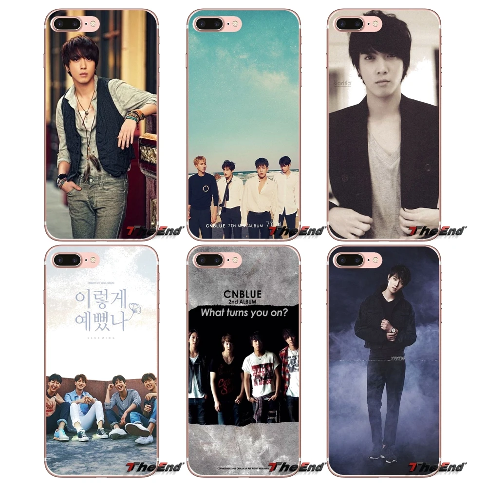

For iPhone X 4 4S 5 5S 5C SE 6 6S 7 8 Plus Samsung Galaxy J1 J3 J5 J7 A3 A5 2016 2017 CNBLUE Code Name Blue KPOP Pop Phone Case