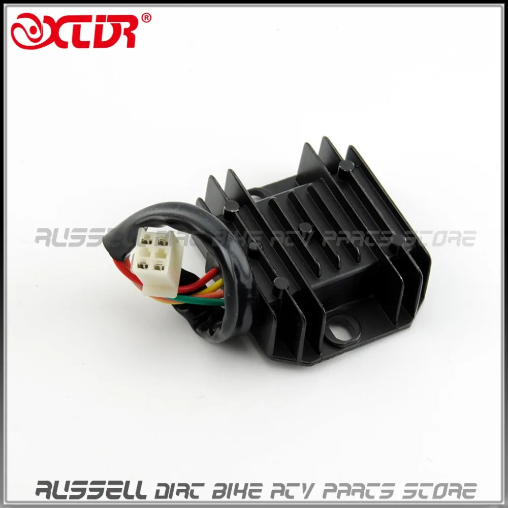 4 Wires Voltage Regulator Rectifier For GY6 50 150 250cc ATV Quad Scooter Buggy Moped JCL NST TAOTAO Motorcycle-in Motorbike Ingition from Automobiles ...