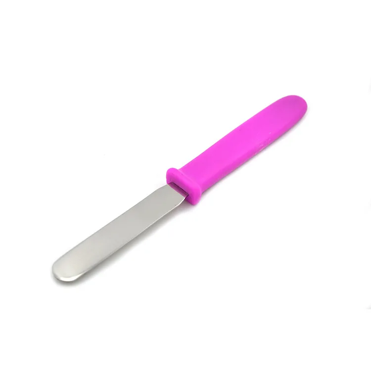 

1PC S/Steel Butter Cake Cream Knife Spatula for Cake Smoother Icing Frosting Spreader Fondant Pastry Cake Decorating LB 063