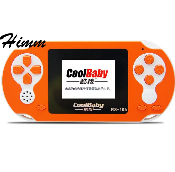 CoolBaby RS-10A Игровые приставки 200 игр+ 30 в 1 8 бит Детские портативные игровые приставки карточные игры Поддержка внешних ручек