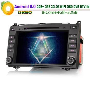 

Car GPS Navigation DAB+ for Volkswagen VW Crafter 2006 onwards 8"Android 8.0 Autoradio Octa Core WiFi 4G GPS DVD BT SD CD OBD