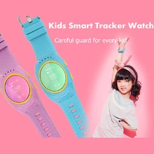 Kids Smart Watch GPS Tracker Watches SOS Emergency GSM Locator Smart Mobile Phone APP For ISO Android Smartwatch Wristband Alarm