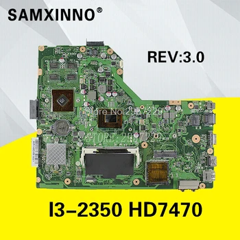 

Laptop Motherboard For X54H X54HR K54HR with REV:3.0 I3-2350 Cpu Onboard HD7470 Tested Wel l& 100% test Ok S-6