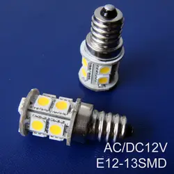 Высокое качество 5050 AC/DC12V e12 свет, LED E12 лампы 12 В E12 светодиодные лампы Бесплатная доставка 50 шт./лот