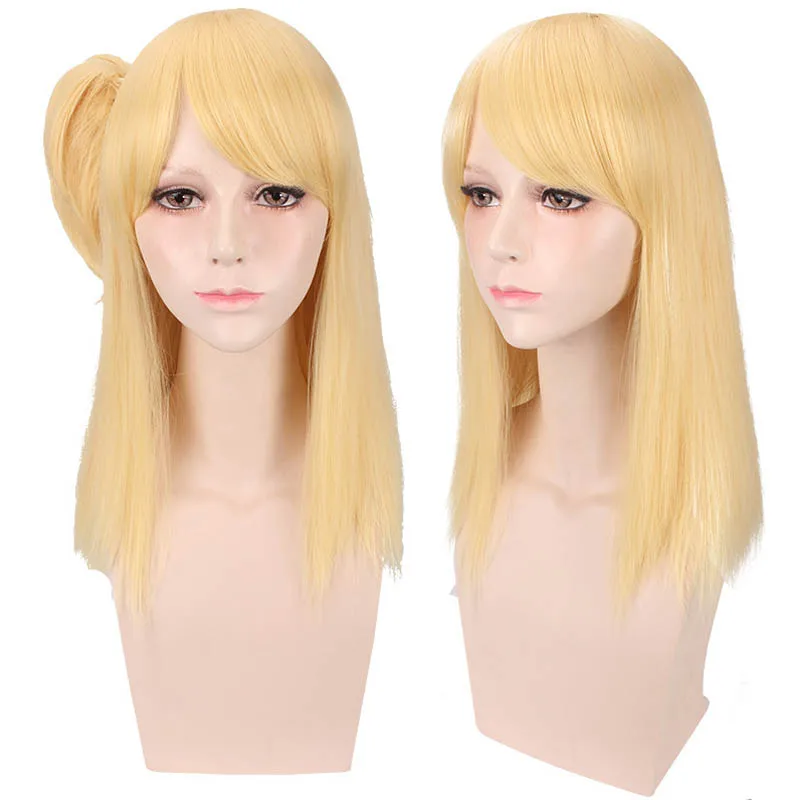 Coshome Fairy Tail Lucy Heartfilia Cosplay Costumes Girls Uniforms Tops+Skirt+Tie+Headwear+Whip Set For halloween Party (5)