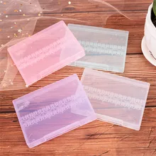 Прозрачная пустая шлифовальная коробка для сверл для ногтей, контейнер для шлифовки ногтей, коробка для хранения сверл, Органайзер