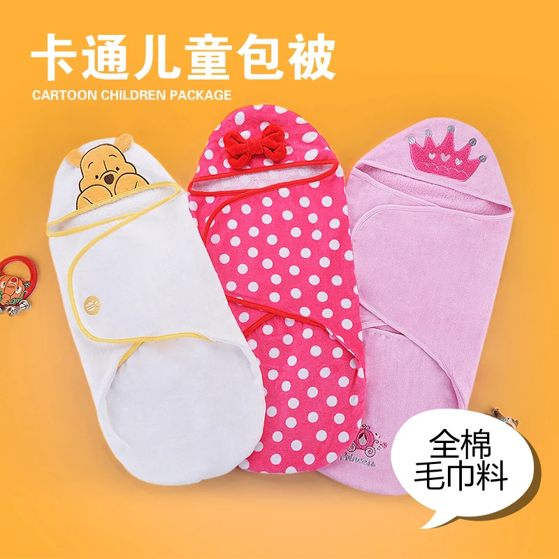 Милые детские спальные мешки, пеленка для полотенец, одежда для мамы, теплые детские пеленки для новорожденных
